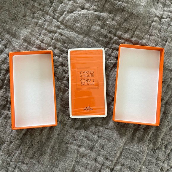 BNIB NWT Hermes Paris knotting cards new in plastic - Picture 3 of 5